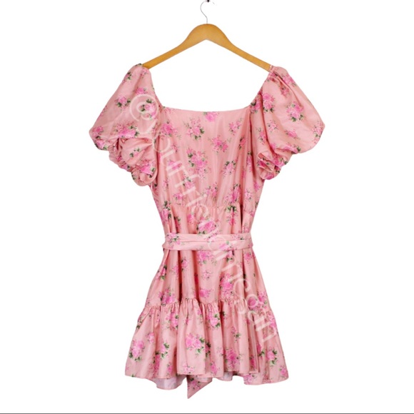 LoveShackFancy x Target Cecile Floral Mini Dress - Picture 7 of 11